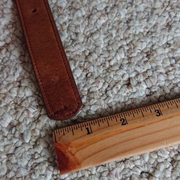 Oyster belt co. Brown Leather Belt SIZE 36 main image 12